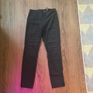Black Polka Dot Pants